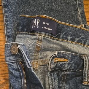 GAP Denim Straight Jeans - Blue